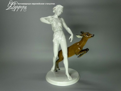 Купить фарфоровые статуэтки Rosenthal, Артемида, Германия